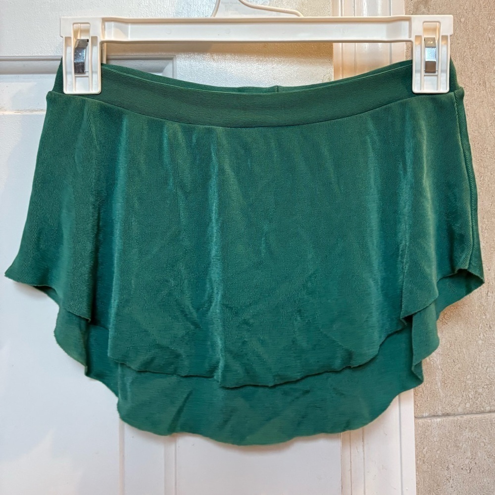 Abigail mentzer Emerald Green ballet dance Skirt XS